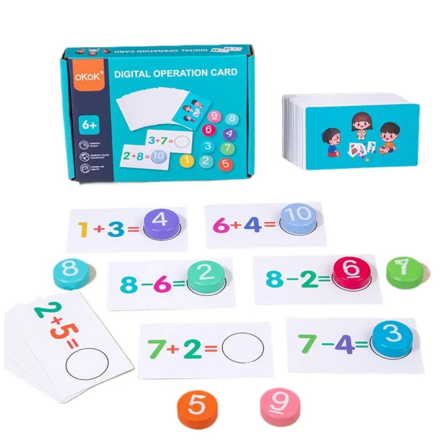 Tablero Montessori de Cálculo – Estimulación del Pensamiento Lógico