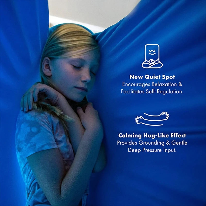 Hamaca Sensorial Tipo Abrazo – Terapia de Regulación para Niños con Autismo y TDAH