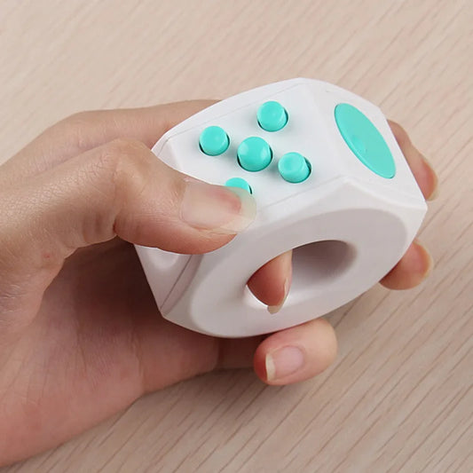 Anillo Fidget con Clic para Dedos – Juego Sensorial y Alivio de la Ansiedad