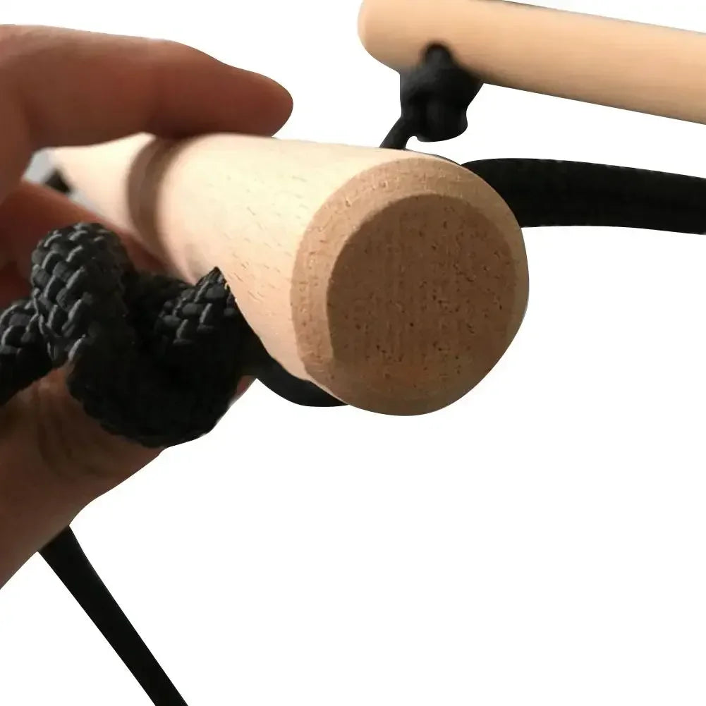 Escalera de Cuerda con Columpio de Madera – Juego Activo para Motricidad y Equilibrio