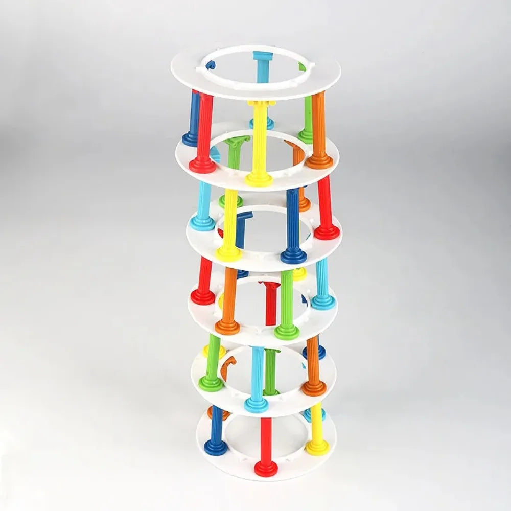Torre de Equilibrio Interactiva – Juego Educativo para Coordinación y Juego en Familia