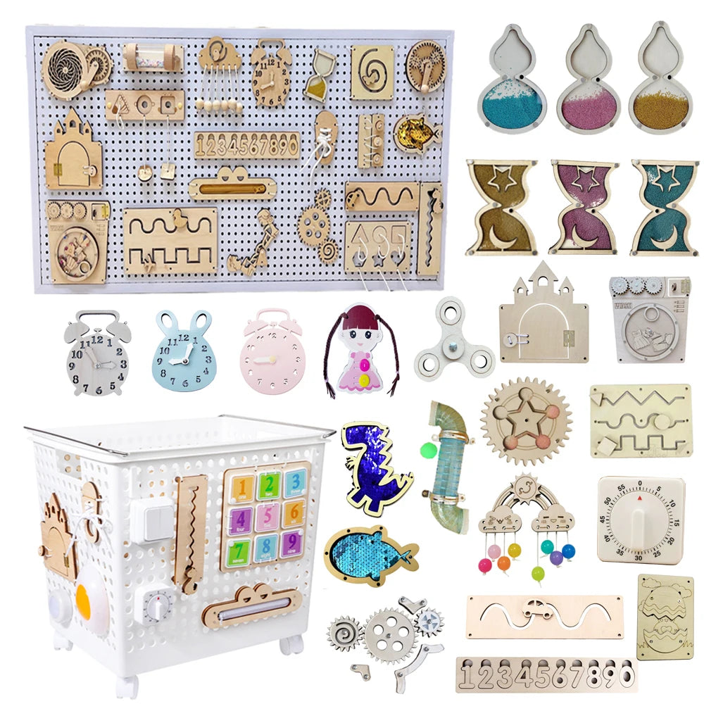 Accesorios Montessori DIY – Exploración Sensorial Personalizada