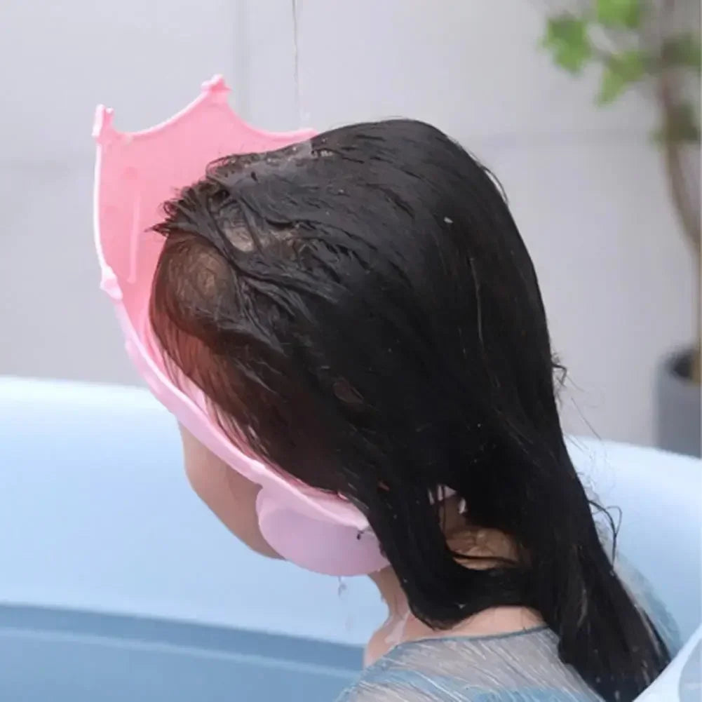 Gorro de Ducha Ajustable – Protección Ocular y Confort en el Baño