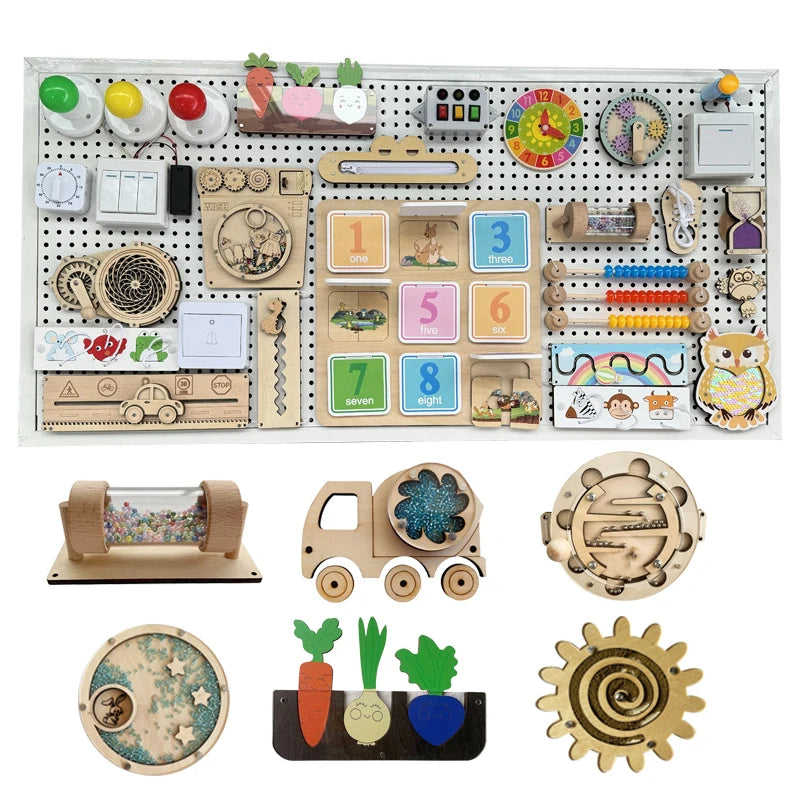 Accesorios Montessori DIY – Exploración Sensorial Personalizada