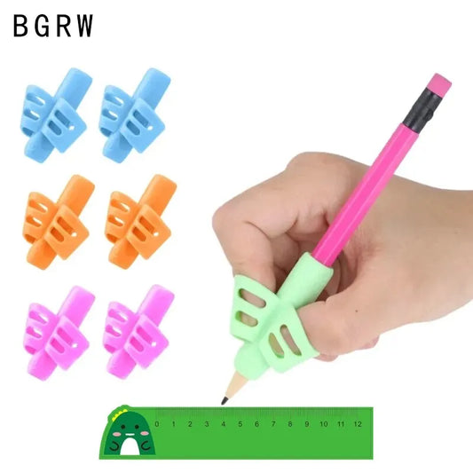 Adaptador Lapiz para Niños 6 Piezas de Soporte de Lápiz de Niños Herramienta de Corrección de Postura de Escritura para Lápices Adaptador Lapiz Pencil Grip de Ergonómicas Herramienta