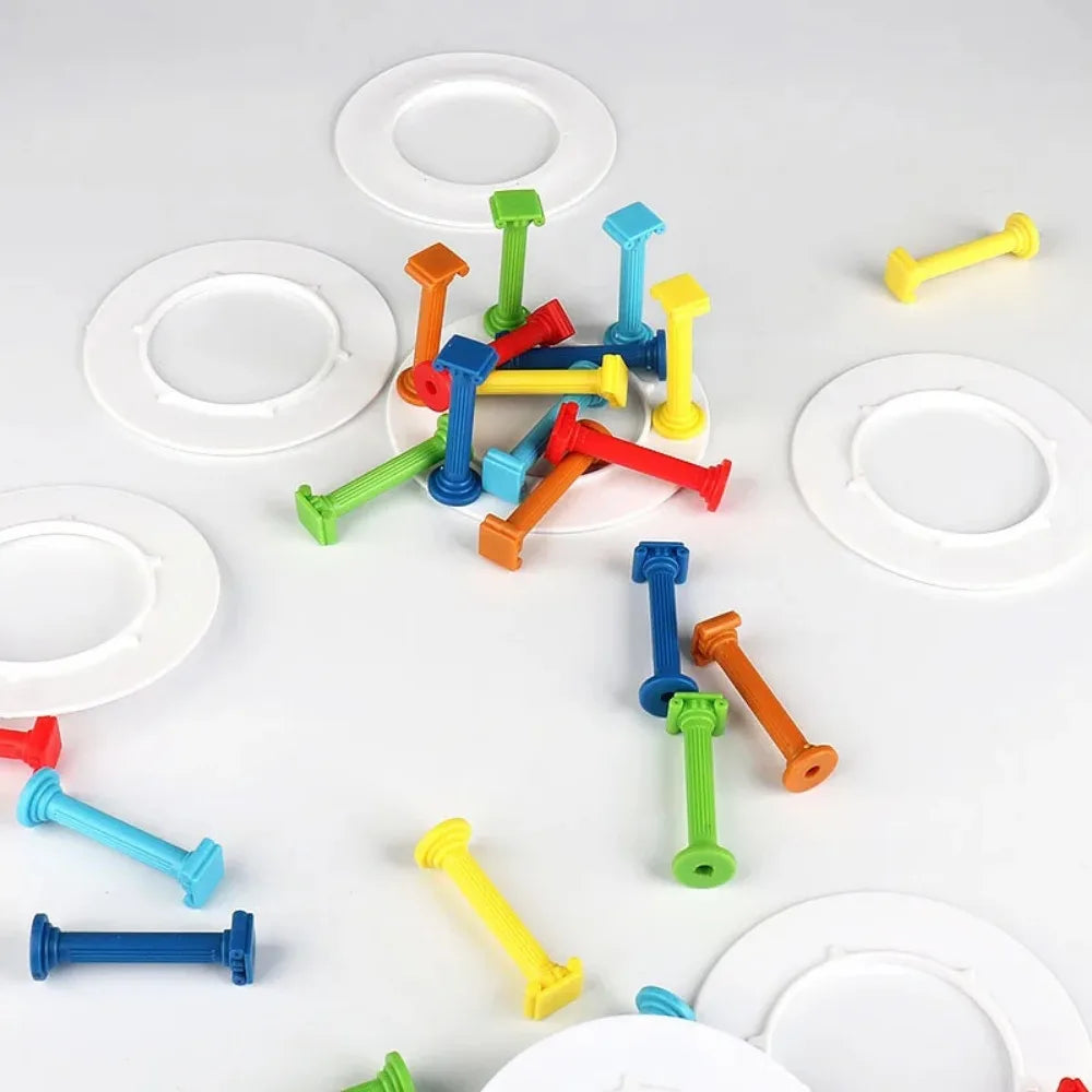 Torre de Equilibrio Interactiva – Juego Educativo para Coordinación y Juego en Familia