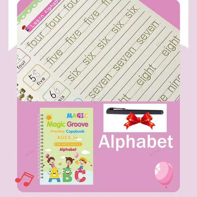 Cuadernos Mágicos Reutilizables – Trazado de Letras en Español, Inglés y Francés