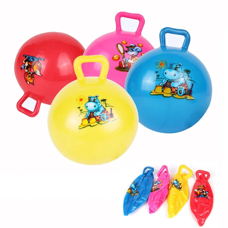 Bola Inflable con Mango para Saltos – Juego Activo y Regulación Motora