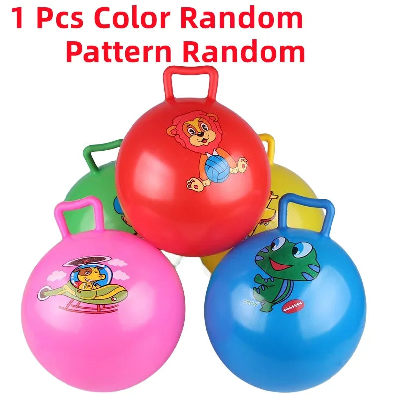 Bola Inflable con Mango para Saltos – Juego Activo y Regulación Motora