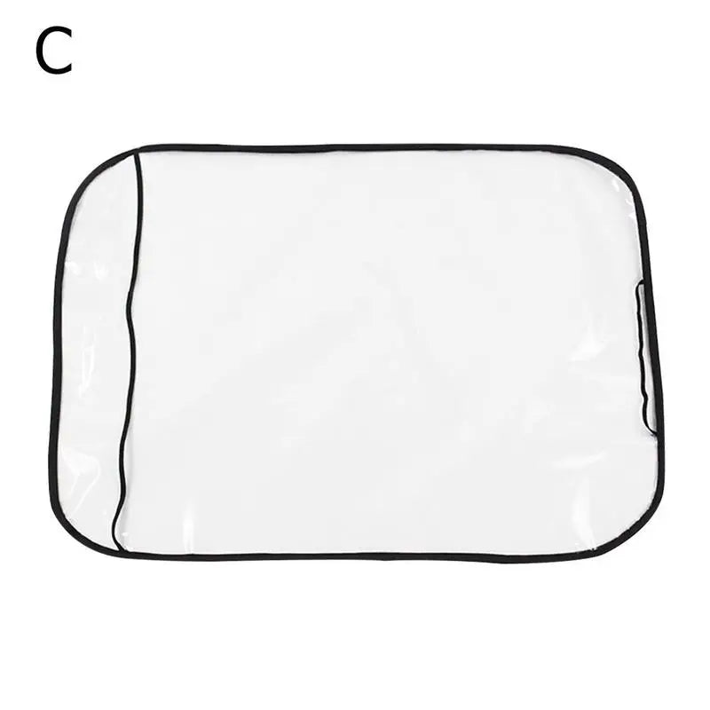 Cubierta trasera de asiento de coche para niños, almohadilla protectora antisuciedad, transparente, antipatadas