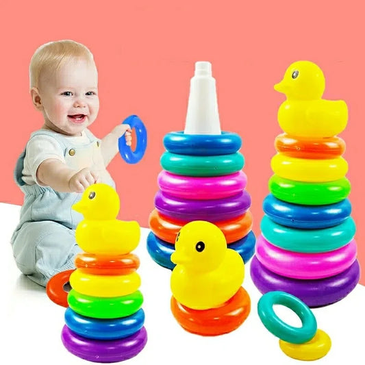 Torre de Bolas Montessori – Coordinación Visual y Juego de Causa-Efecto