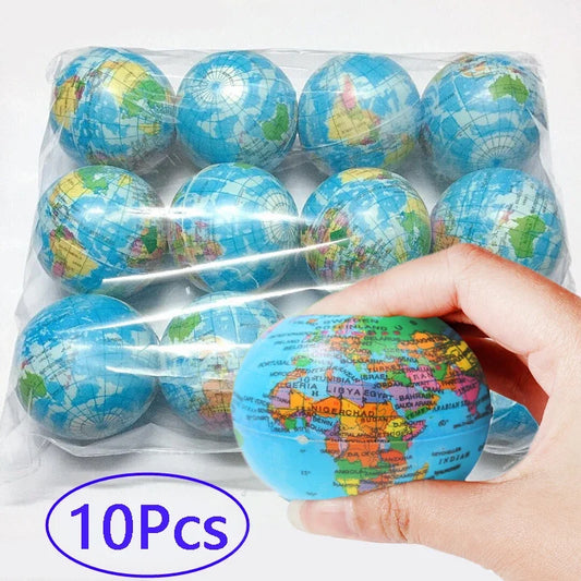 Divertidos juguetes para apretar para aliviar el estrés, pelota para apretar de espuma PU, juguetes de esponja para ejercicio de muñeca y mano para niños, adultos y niños, regalos creativos