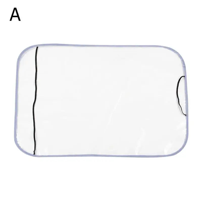 Cubierta trasera de asiento de coche para niños, almohadilla protectora antisuciedad, transparente, antipatadas