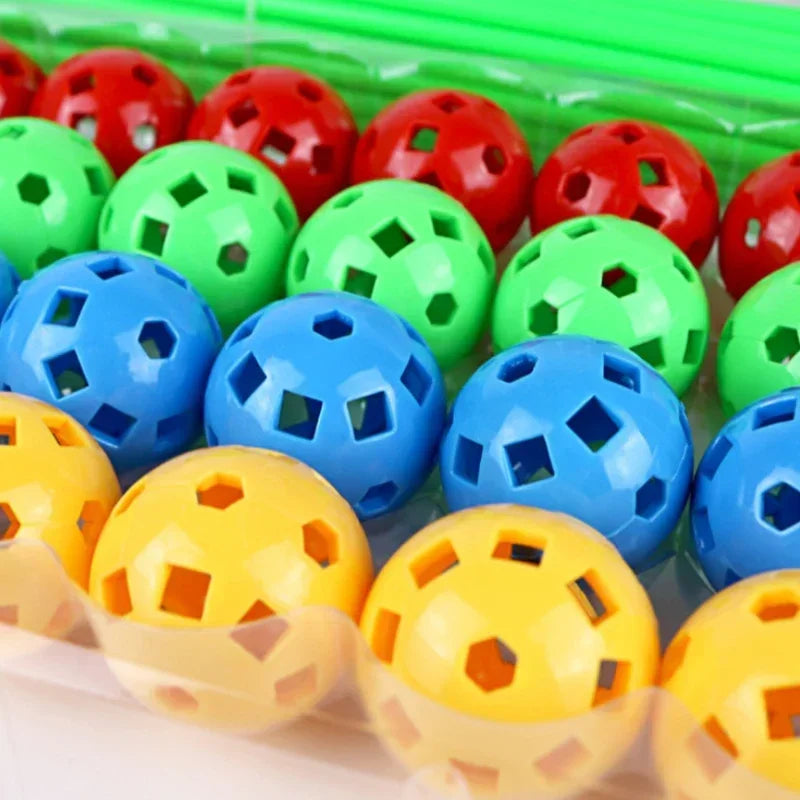 Kit de Construcción 3D para Niños – Diseña Tiendas y Fortalezas con Palos y Conectores