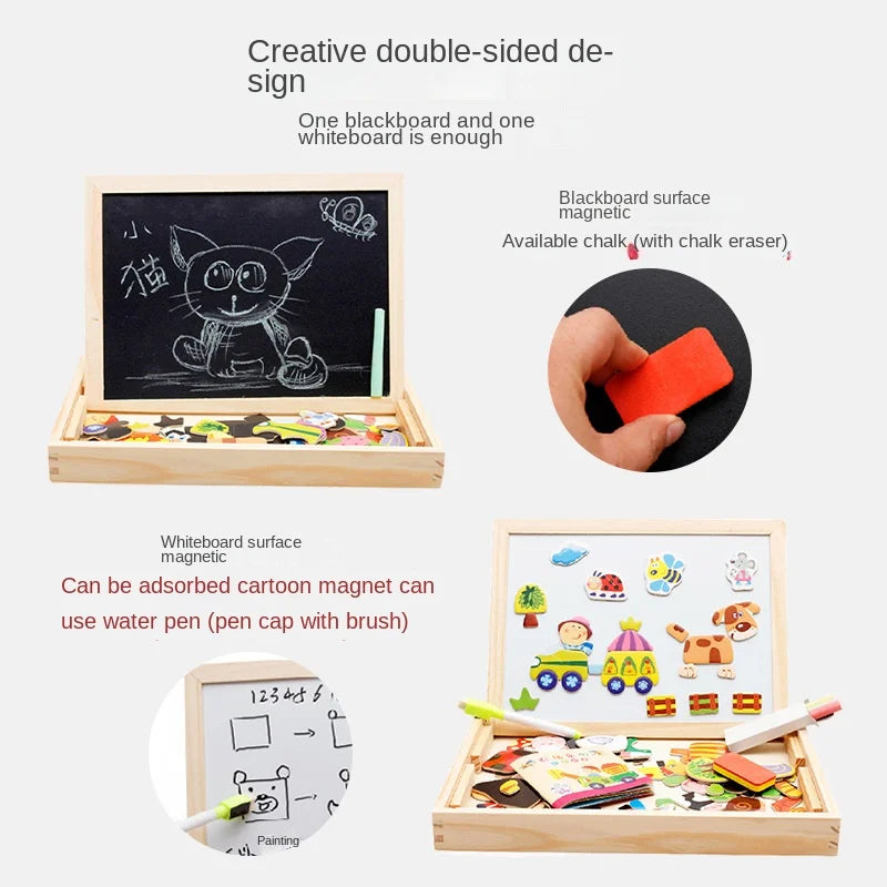 Tablero de Dibujo Montessori – Creatividad, Coordinación y Juego Visual