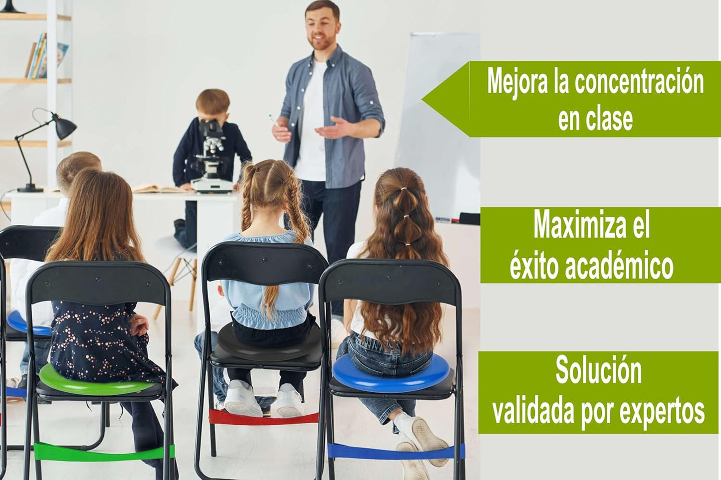 Banda Elástica de Estimulación Sensorial para Mejorar la Concentración y Regulación Emocional